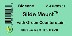Slide Mount with Green Counterstain (Cat#032231)